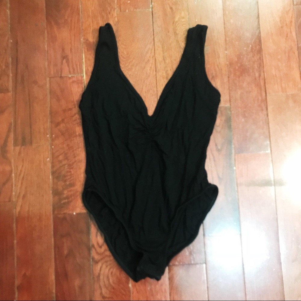 Missguided Black Bodysuit